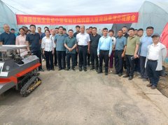 淮南市：蔬菜智能移栽机演示 加快产学研&hellip;